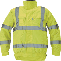 HOBSON HV winter pilot jacke HV yellow