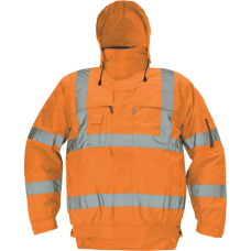 HOBSON HV zateplená pilot bunda HV oranžová