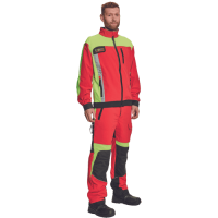 Jacket FOREST PROFI STRETCH red/yellow
