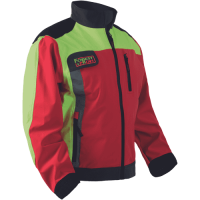 Jacket FOREST PROFI SOFTSHELL red/yellow