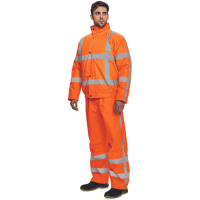 CLOVELLY RWS pilot bunda HV oranžová