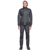 KNOXFIELD LADY jacket anthracite/red