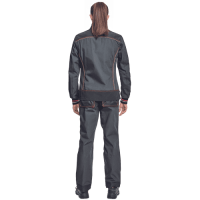 KNOXFIELD LADY jacket anthracite/red