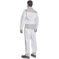 MONTROSE blúza biela/sivá