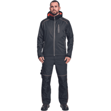 KNOXFIELD softshell jacket ant/orang