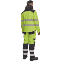 KNOXFIELD HV softshell jacket yellow