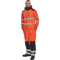 KNOXFIELD HV softshell jacket orange