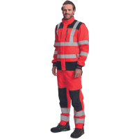 KNOXFIELD HVPS bunda červená