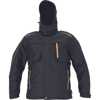 RIJN zimná bunda čierna