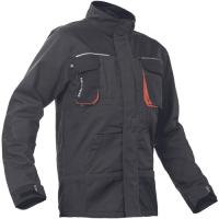 EMERTON PLUS jacket anthracite/orange