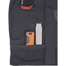 EMERTON PLUS jacket anthracite/orange