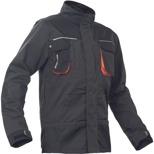 EMERTON PLUS PB jacket anthrac/orange 