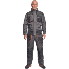 EMERTON PLUS PB jacket anthrac/orange 