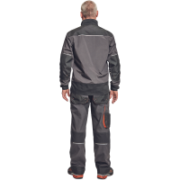 EMERTON PLUS PB jacket anthrac/orange 