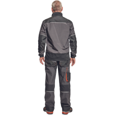 EMERTON PLUS PB jacket anthrac/orange 