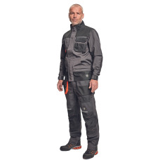 EMERTON PLUS PB jacket anthrac/orange 