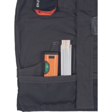 EMERTON PLUS PB jacket anthrac/orange 