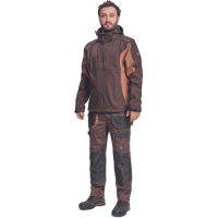 DAYBORO softshell jacket dark brown