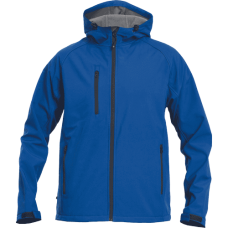 BEGNA softshell bunda royal modrá