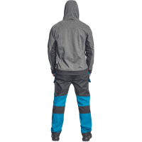 HUYER SOFTSHELL bunda sivá