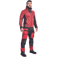 HUYER SOFTSHELL bunda červená