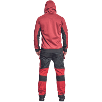 HUYER SOFTSHELL bunda červená