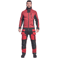 HUYER SOFTSHELL bunda červená