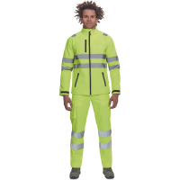 MURCIA HV SOFTSHELL jacket yellow