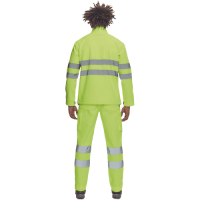 MURCIA HV SOFTSHELL jacket yellow