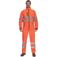 MURCIA HV SOFTSHELL jacket orange