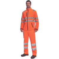 MURCIA HV SOFTSHELL jacket orange