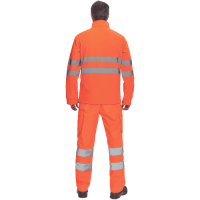 MURCIA HV SOFTSHELL jacket orange