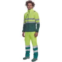 GRANADA HV SOFTSH.bunda žltá/zelená