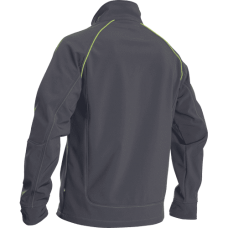 GREENDALE softshell jacket anth/lime