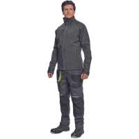 GREENDALE softshell bunda antracitová