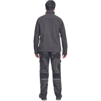 GREENDALE softshell bunda antracitová