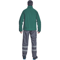 CHITRA softshell jacket dark green