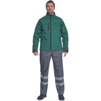 CHITRA softshell jacket dark green