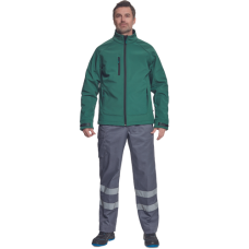 CHITRA softshell jacket dark green