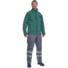 CHITRA softshell jacket dark green