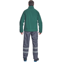 CHITRA softshell jacket dark green