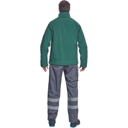 CHITRA softshell jacket dark green