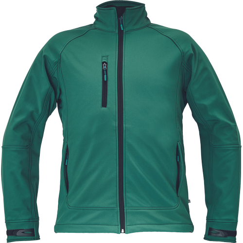 CHITRA softshell jacket dark green