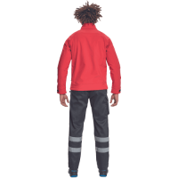 CHITRA softshell jacket red