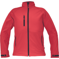 CHITRA softshell jacket red