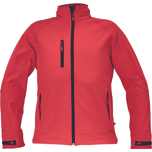 CHITRA softshell jacket red