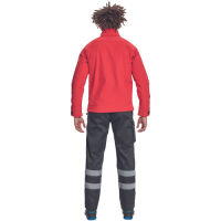 CHITRA softshell jacket red