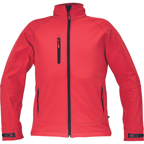 CHITRA softshell jacket red