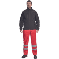 CHITRA softshell bunda čierna