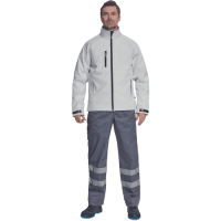 CHITRA softshell bunda biela